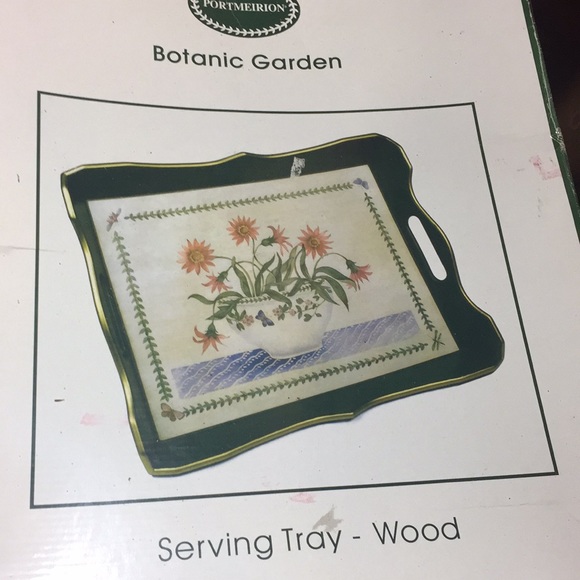 Wood serving tray - Picture 4 of 6